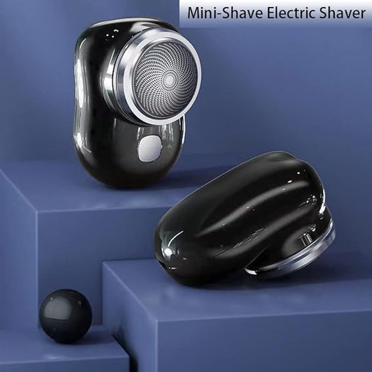 Mini Portable Electric Shaver – USB Rechargeable, Waterproof, Pocket Size, Ultra-Smooth Beard & Facial Hair Trimmer for Men