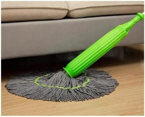 🧹 55CM Extra-Wide Microfiber Spin Mop – Fast, Deep Cleaning | 360° Rotating Head | Multi-Surface Safe