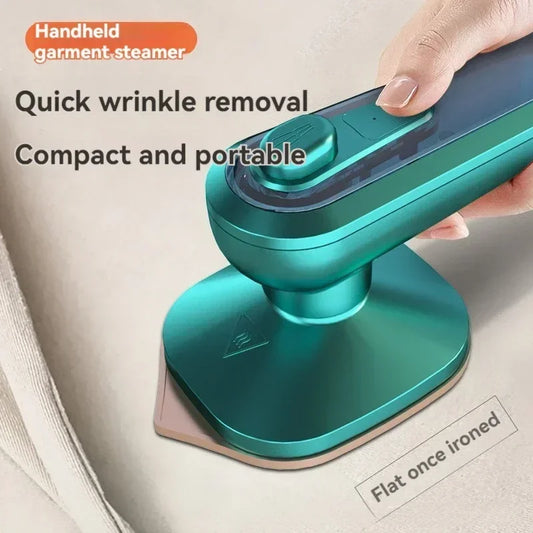 Handheld Portable Steam Iron – Hanging Garment Steamer & Wrinkle Remover for Home & Travel